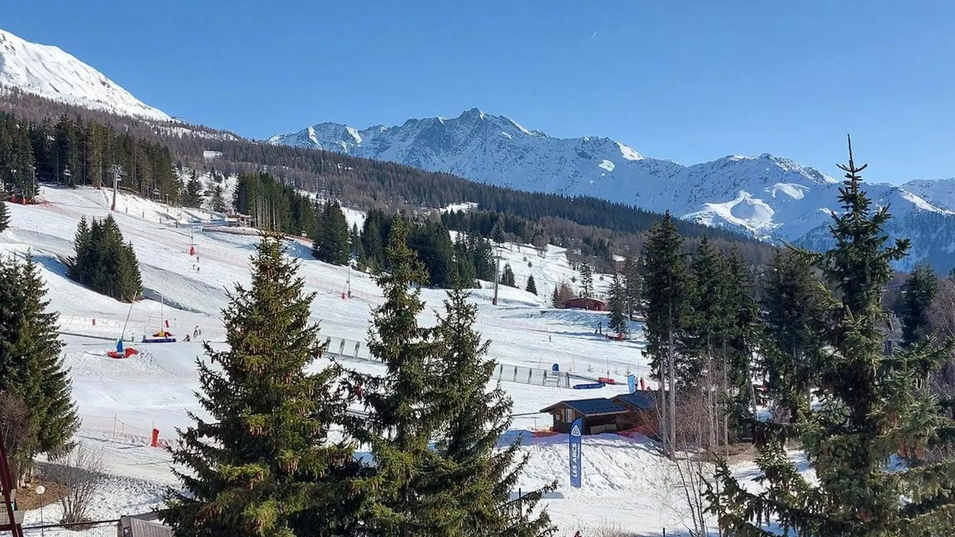 Studio 4 Pers, Arc 1800, Skis Aux Pieds, Proche Commerces, Animaux Admis - Fr-1-411-800 Les Arcs  France